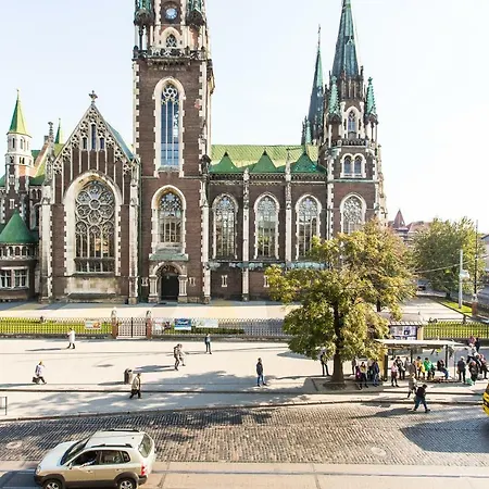 Віп Простора Квартира Біля Вокзалу На Вулиці Городоцька 102 Lviv Exterior photo